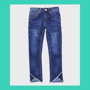Joe’s Girls Mid-Rise Skinny Ankle Jeans